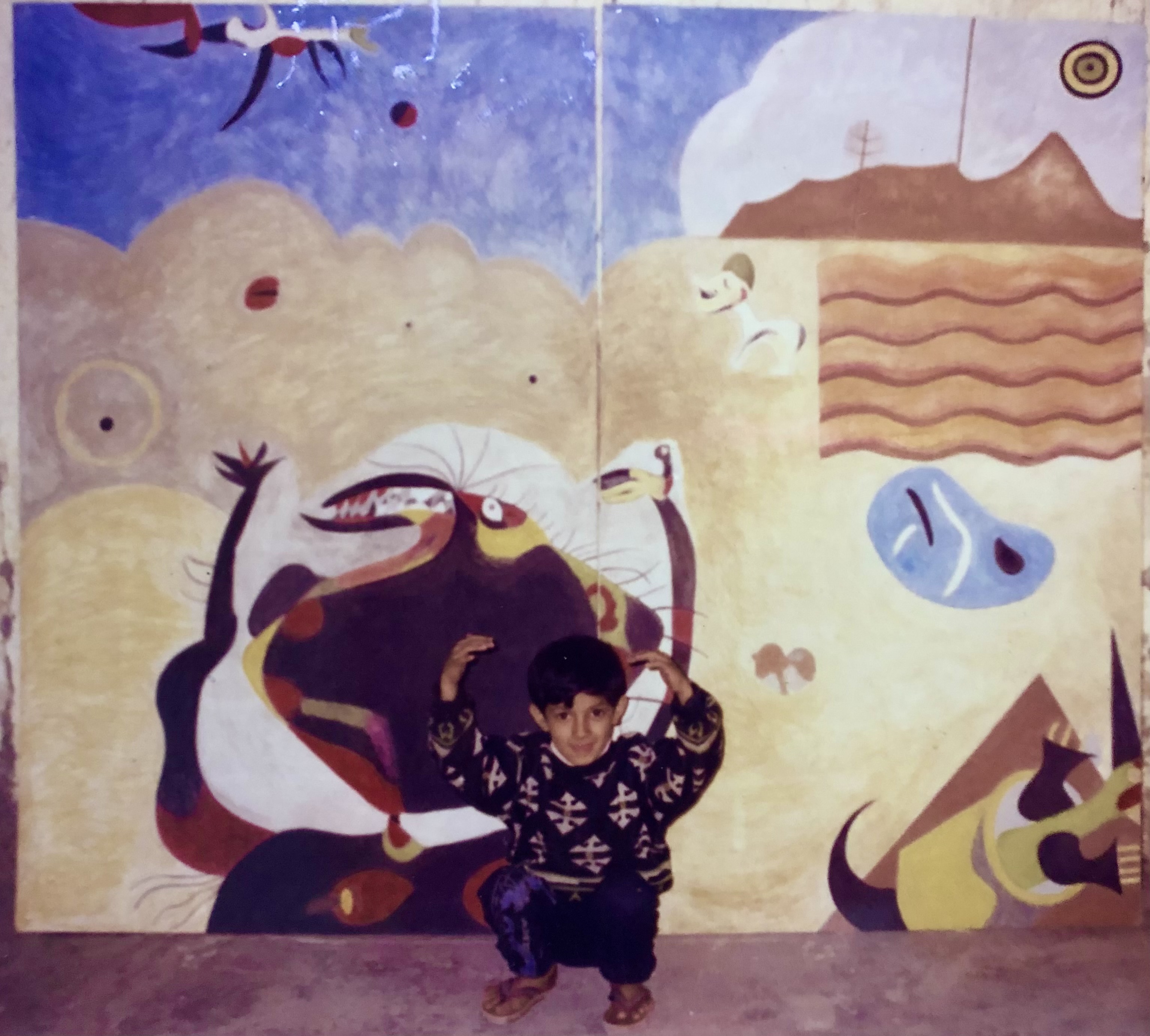 McDonalds mural